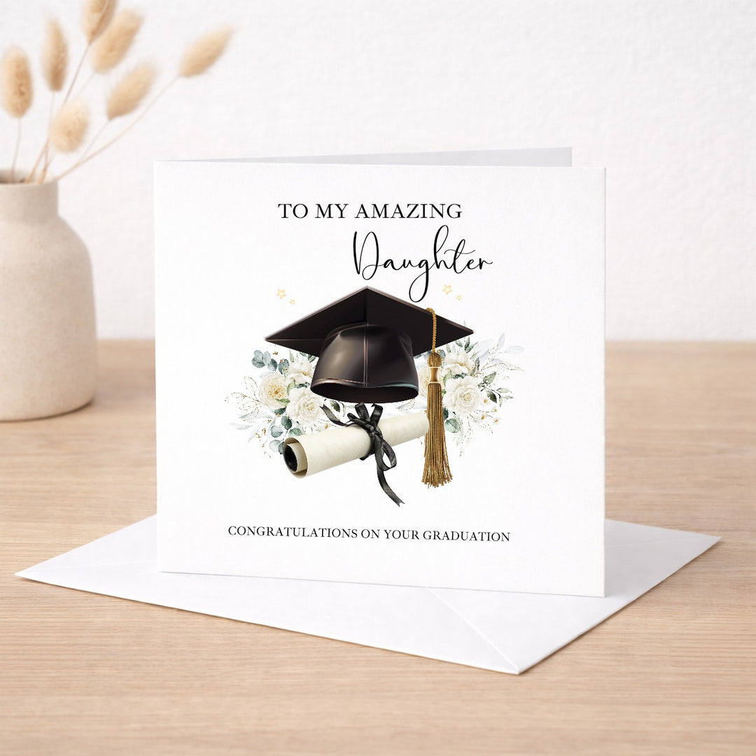 To My Daughter Graduation Card