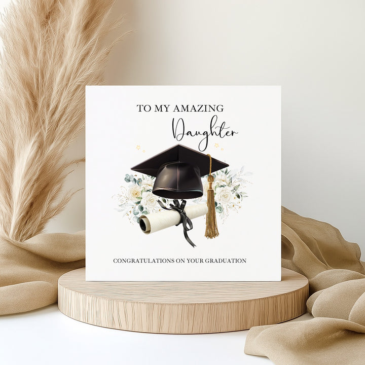 To My Daughter Graduation Card