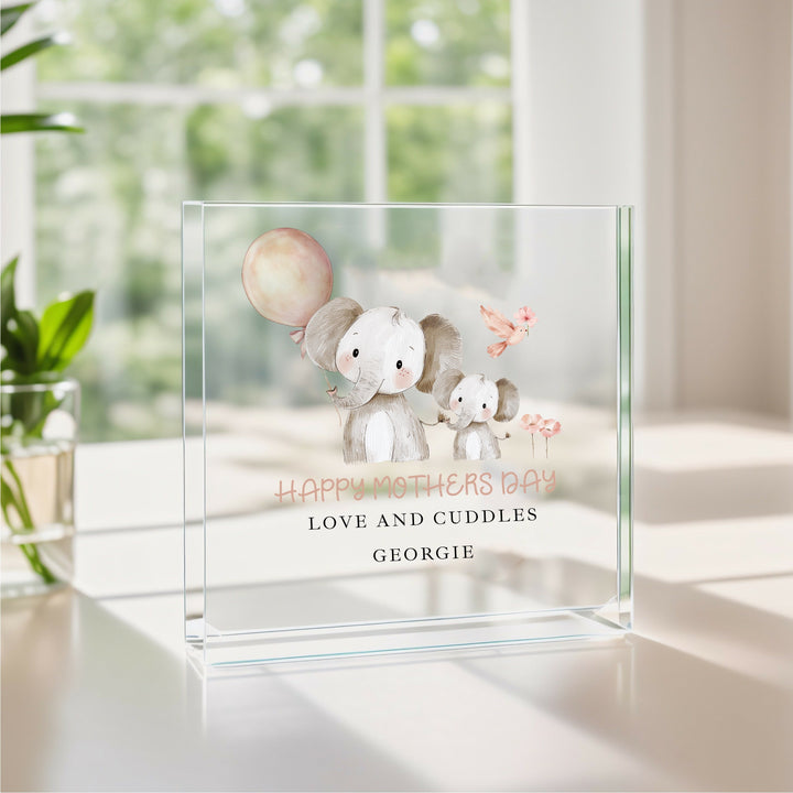 Personalised Elephant Balloon Happy Mother&