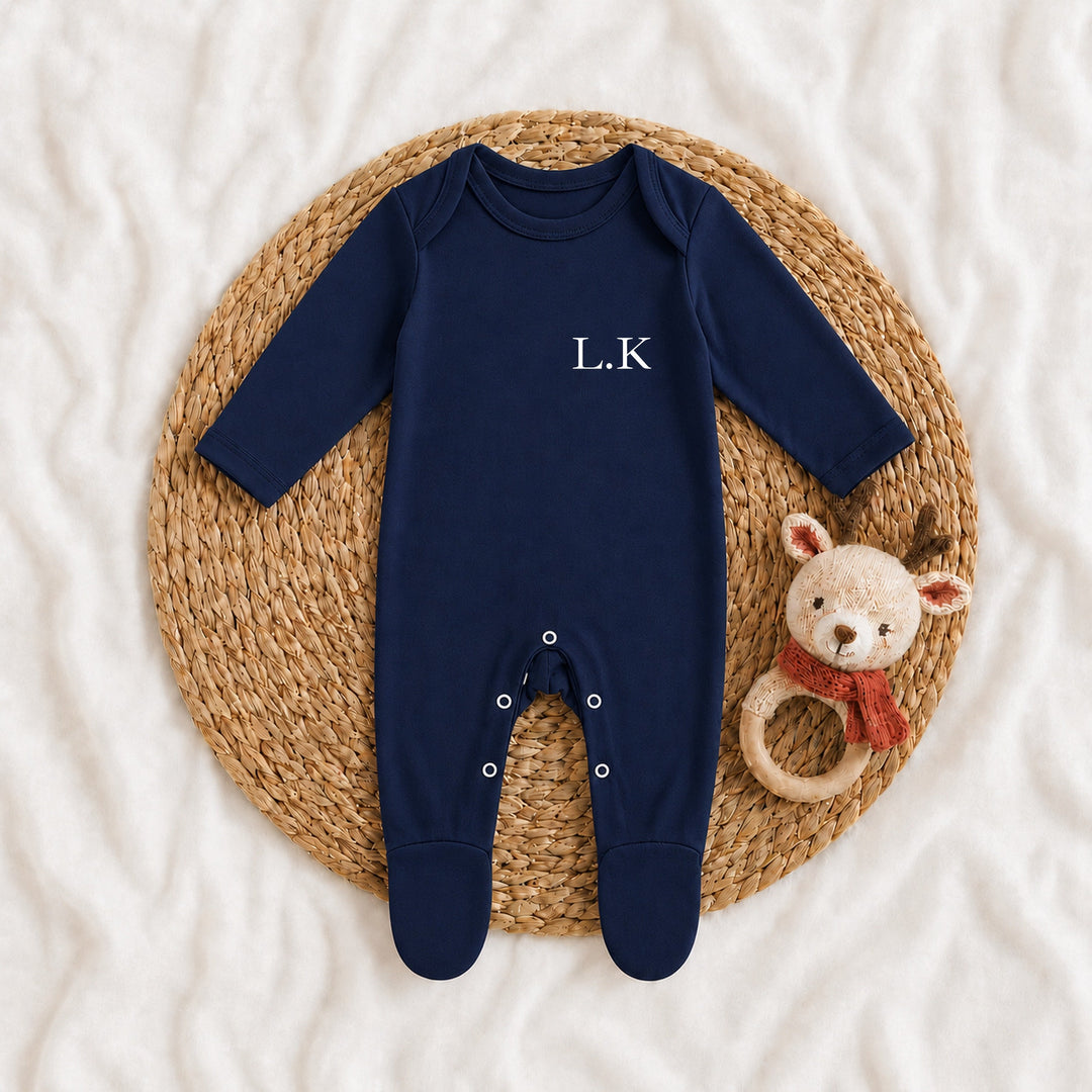 Personalised Family Initials Matching Tartan Christmas Pyjamas