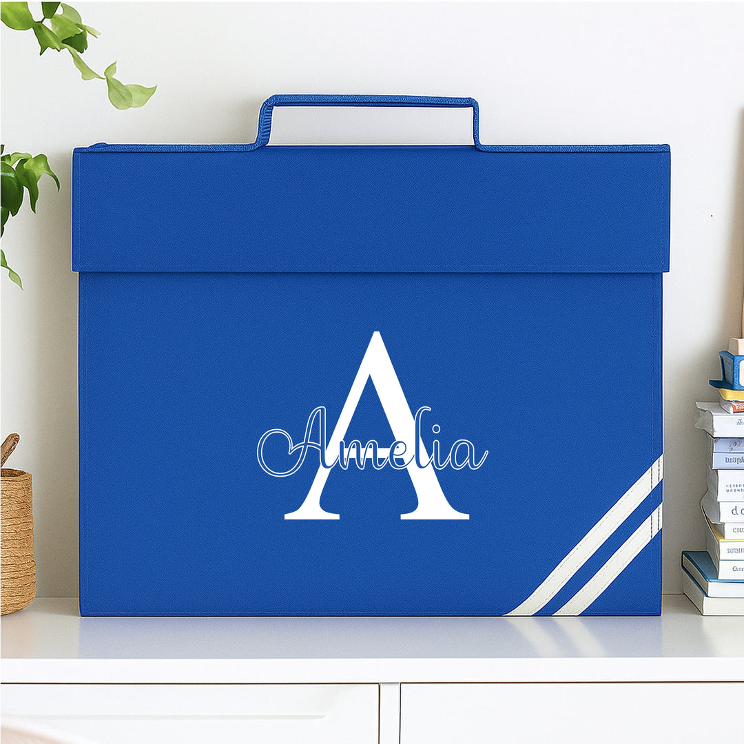 Personalised Initial School Book Bag