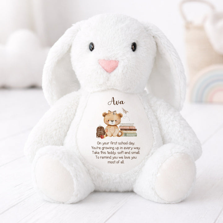 Personalised First Day Of School Soft Toy