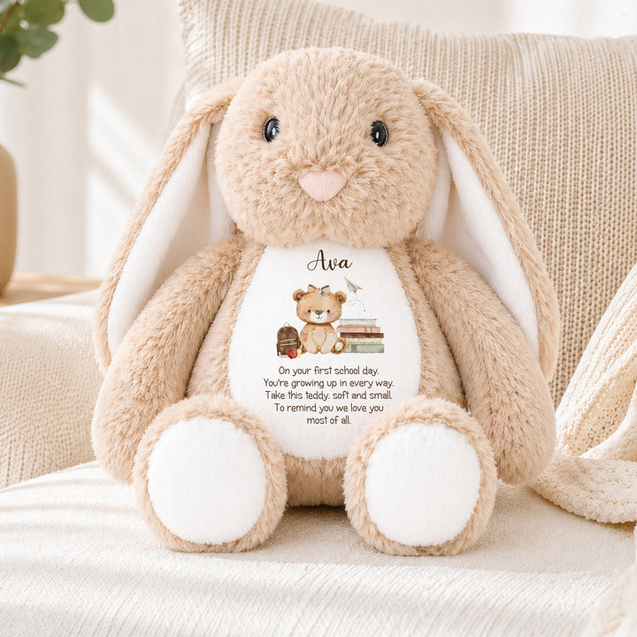 Personalised First Day Of School Soft Toy