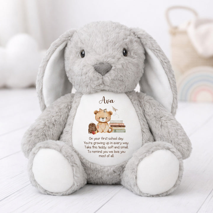 Personalised First Day Of School Soft Toy