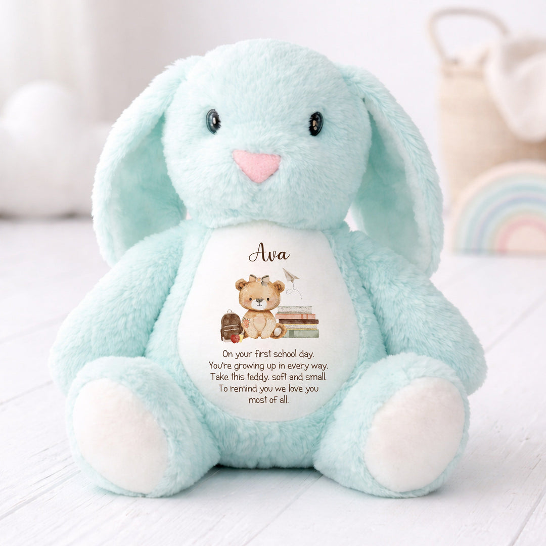 Personalised First Day Of School Soft Toy