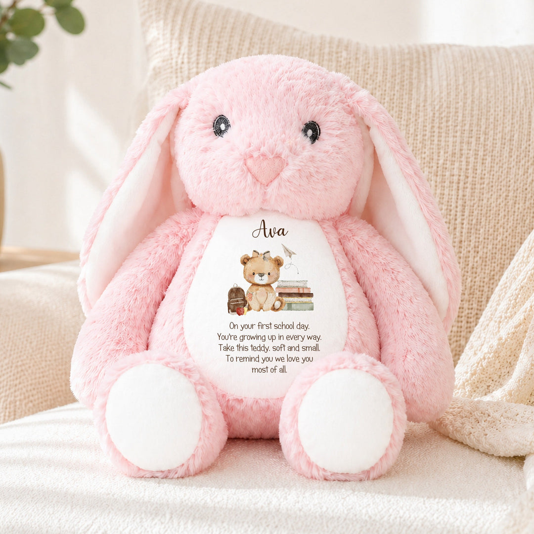 Personalised First Day Of School Soft Toy