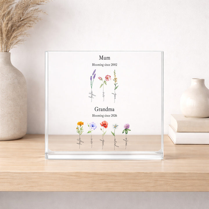 Personalised Flower Garden Mother&