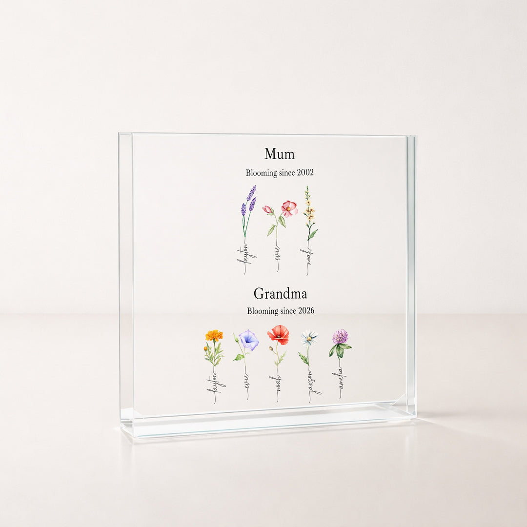 Personalised Flower Garden Mother&