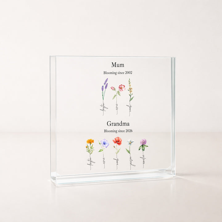 Personalised Flower Garden Mother&