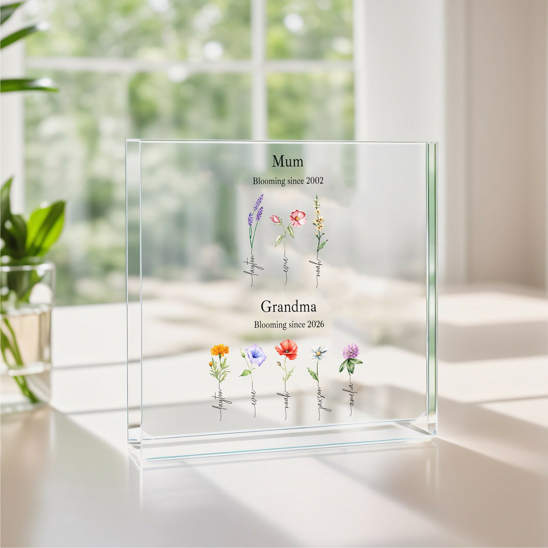 Personalised Flower Garden Mother&