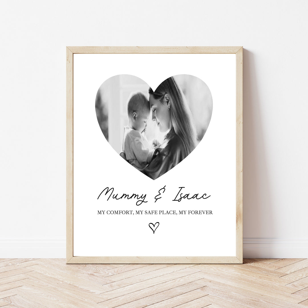 Personalised Photo Mummy &amp; Me Poster