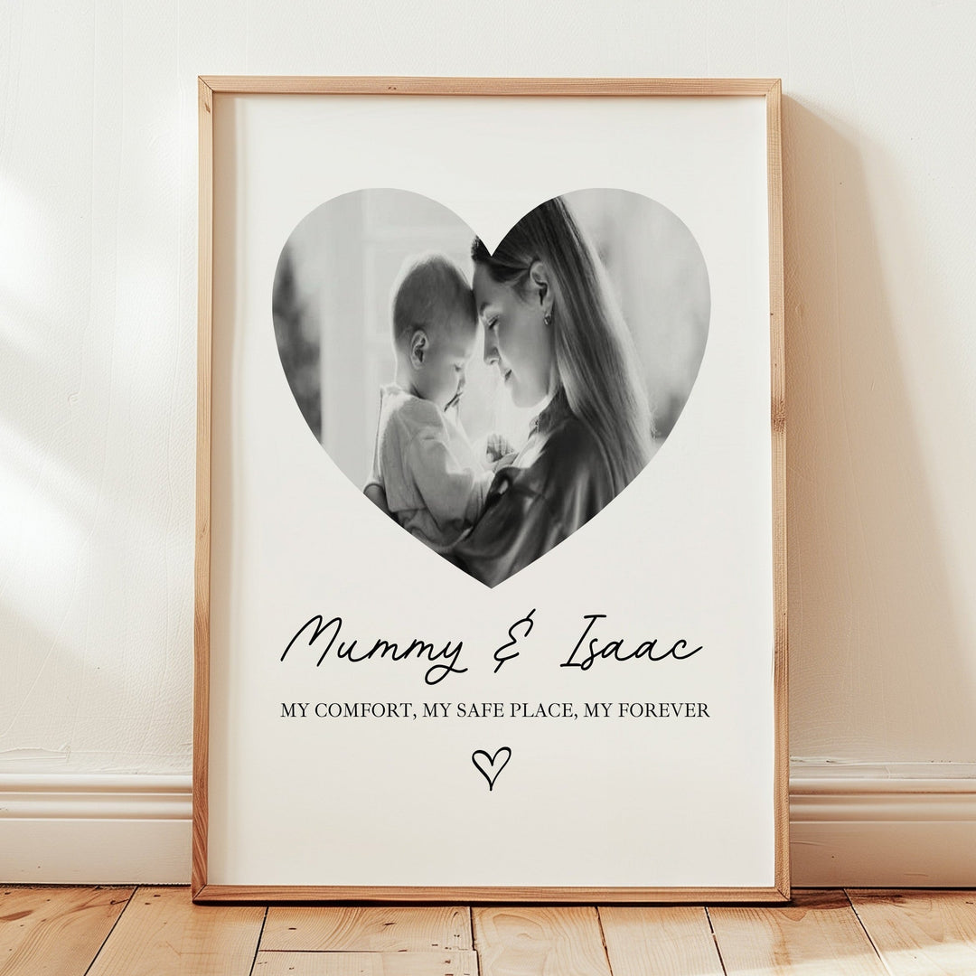 Personalised Photo Mummy &amp; Me Poster
