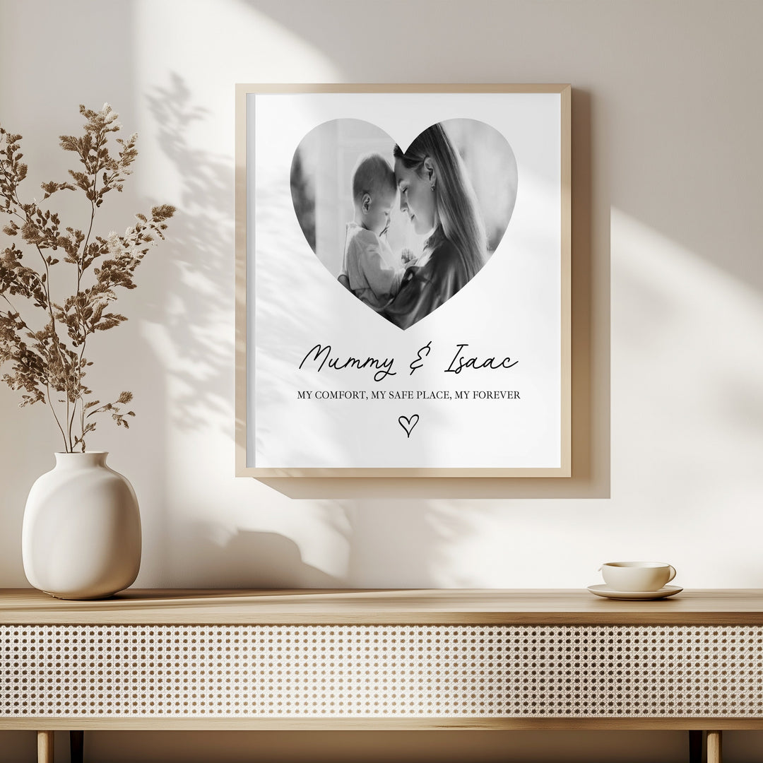 Personalised Photo Mummy &amp; Me Poster