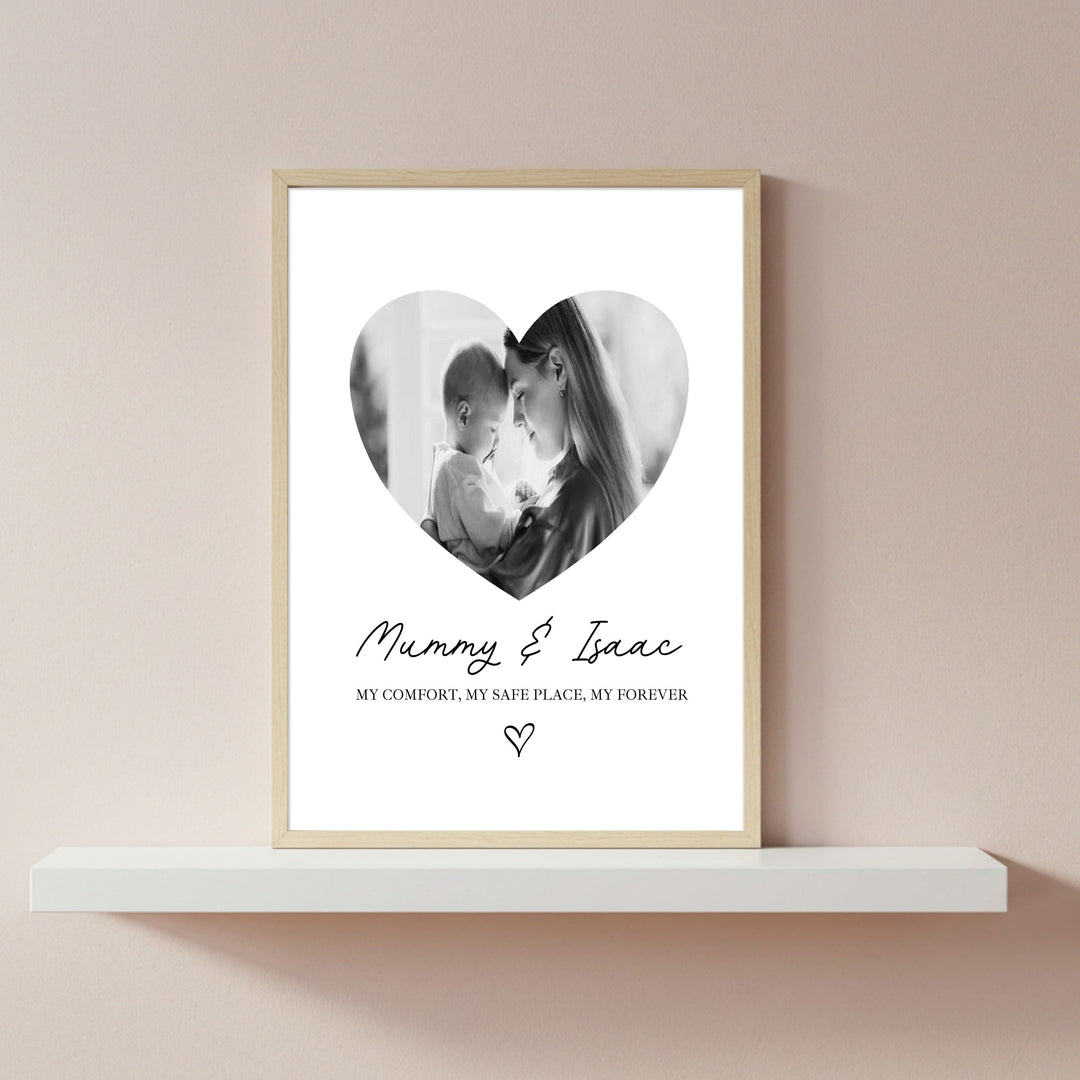 Personalised Photo Mummy &amp; Me Poster