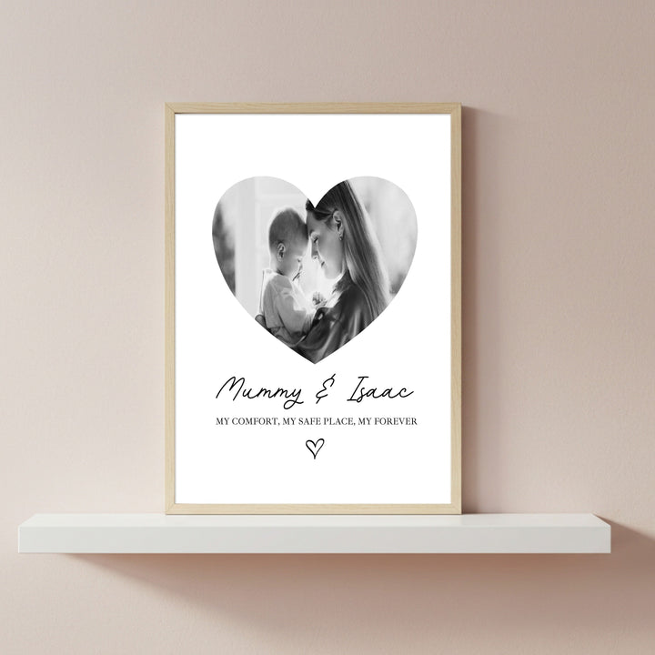 Personalised Photo Mummy &amp; Me Poster