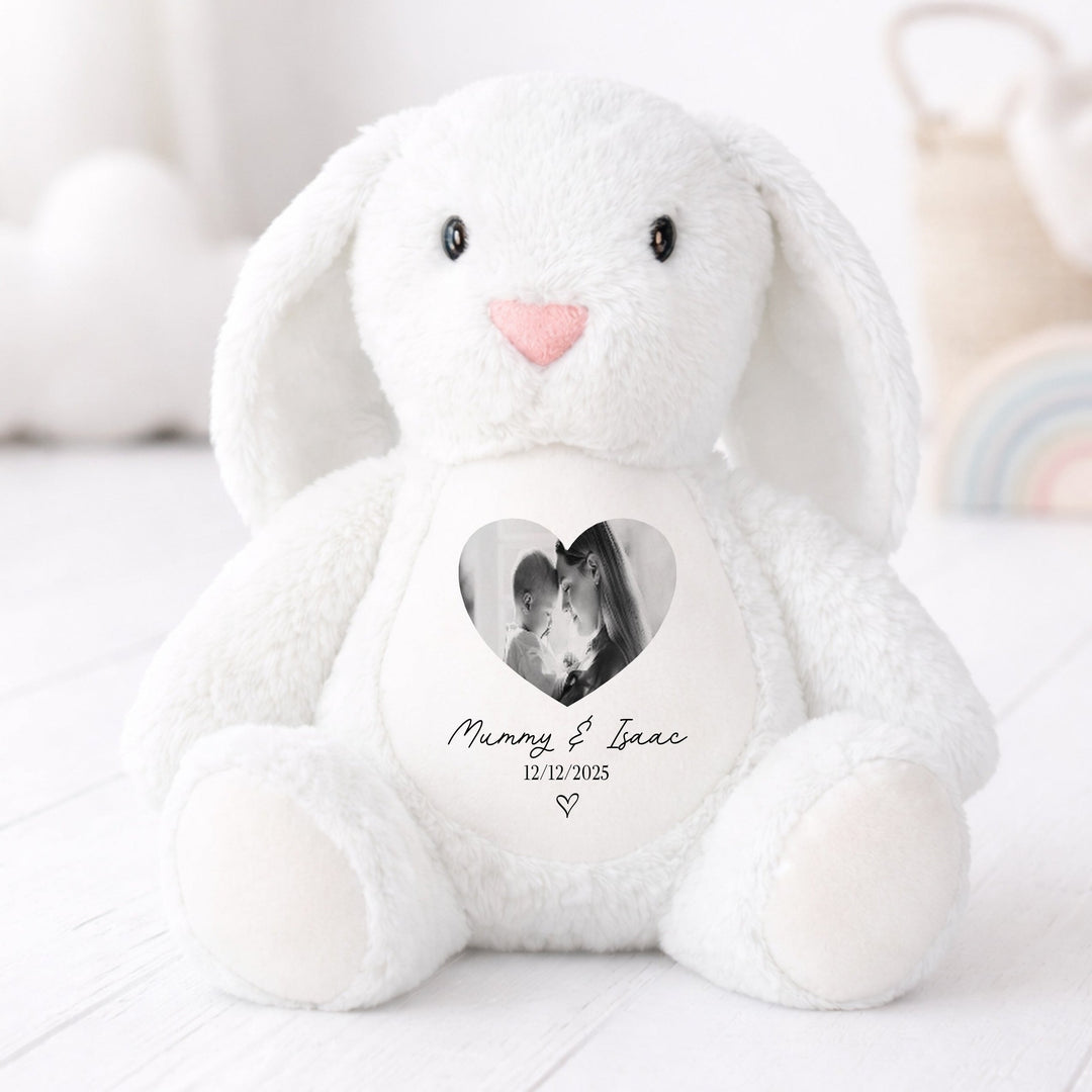 Personalised Photo Mummy &amp; Me Photo Rabbit