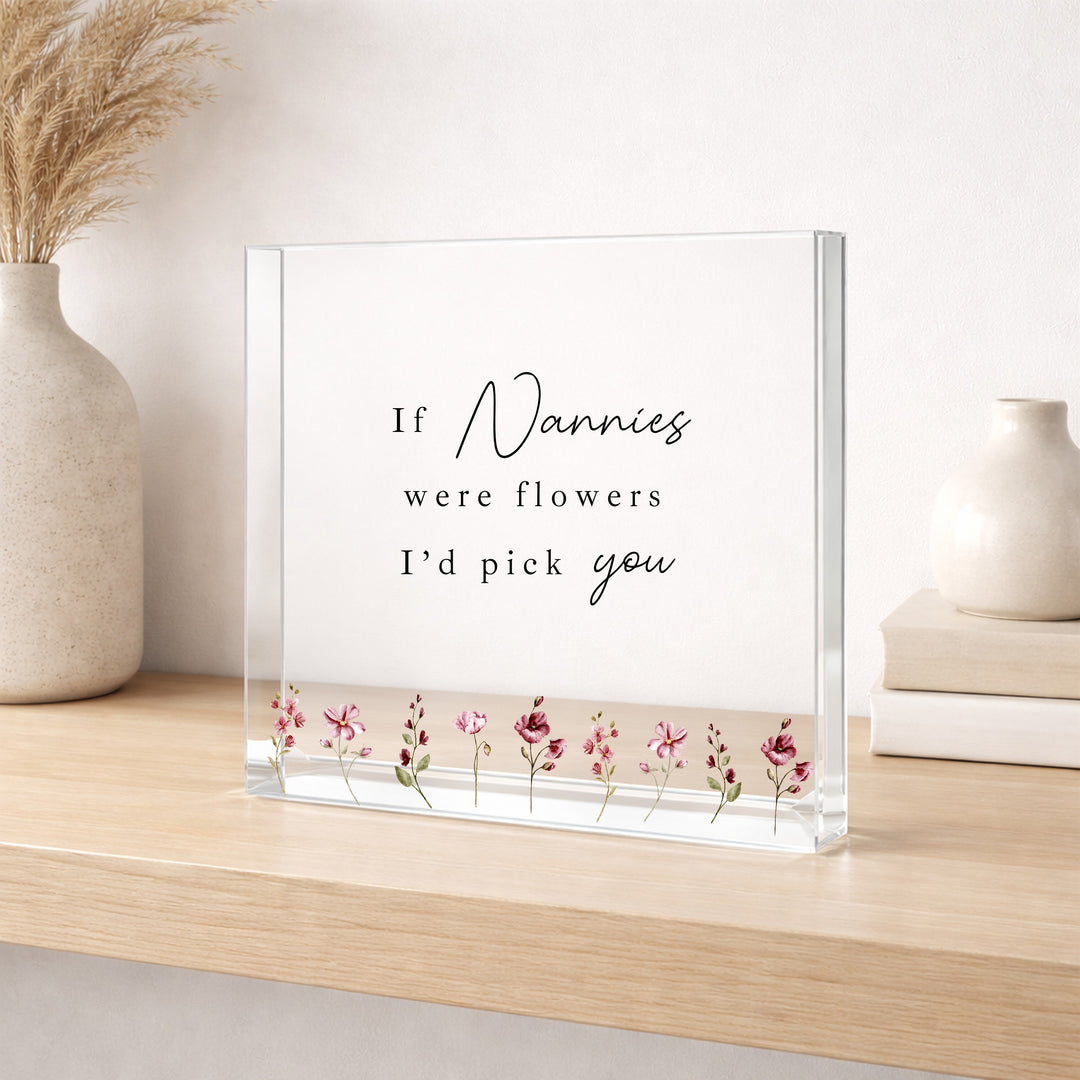 Pink If Nannies Were Flowers I&
