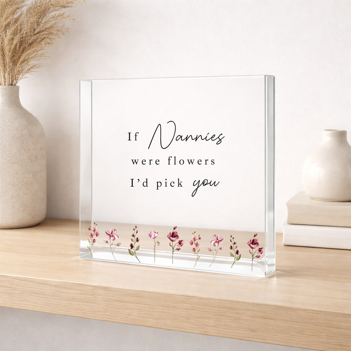Pink If Nannies Were Flowers I&