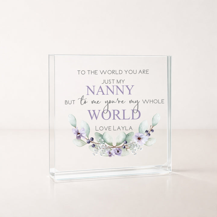 Personalised Purple Nanny You&