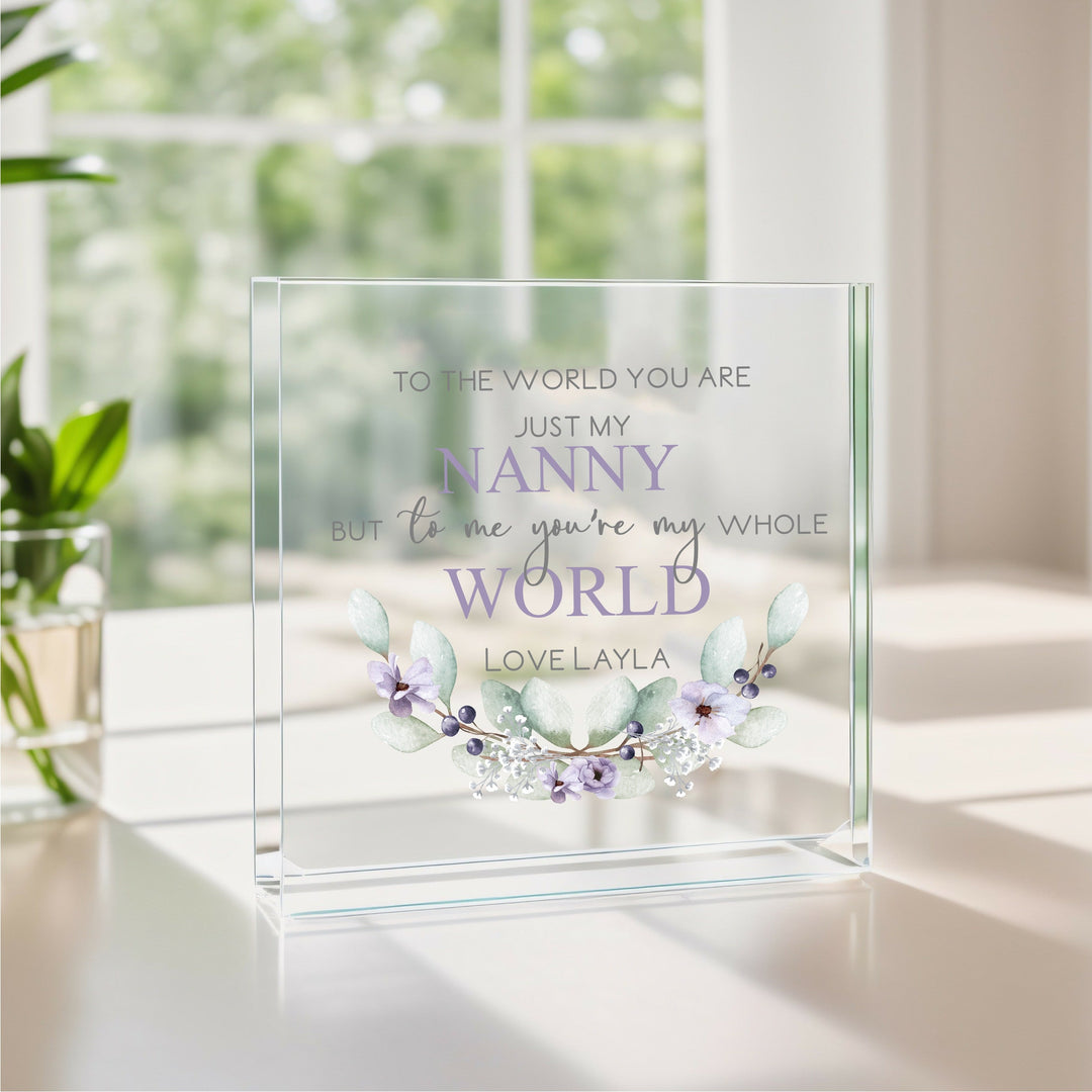 Personalised Purple Nanny You&