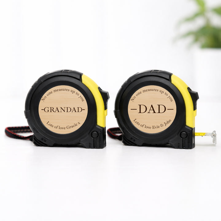 Personalised No One Measures Up To You Tape Measure