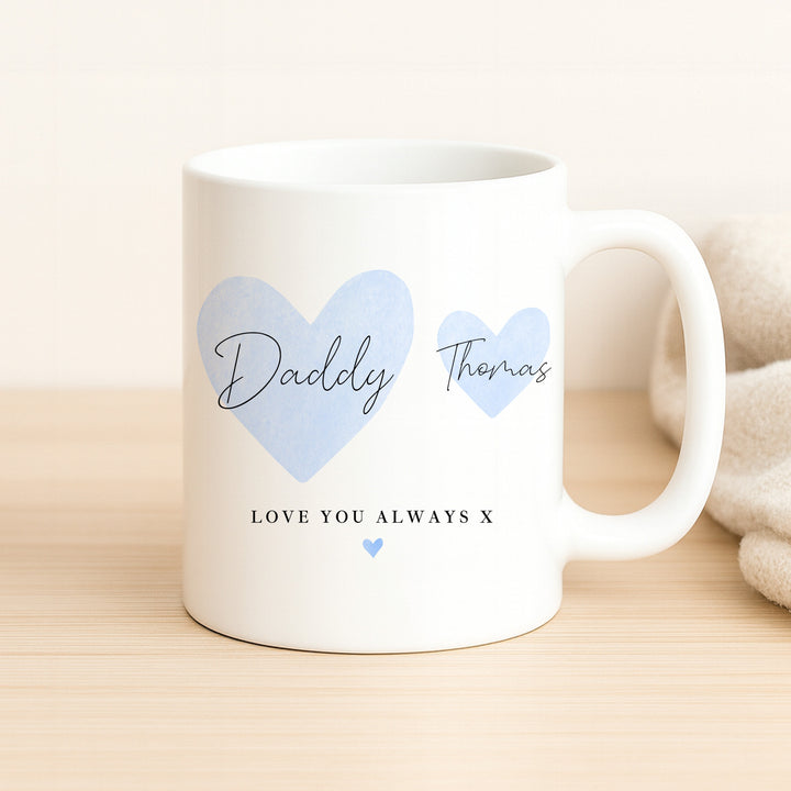 Personalised Daddy &amp; Child Mug