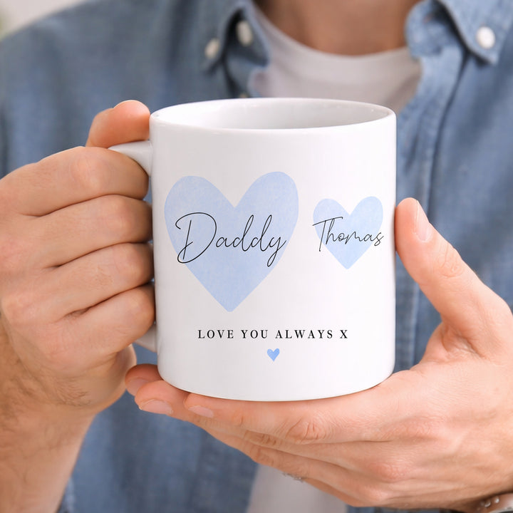 Personalised Daddy &amp; Child Mug