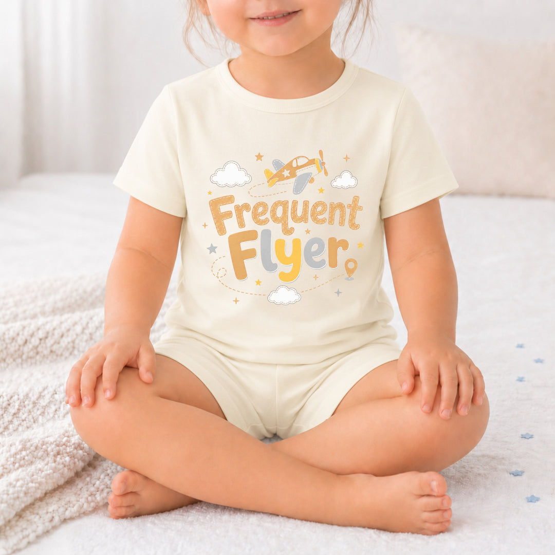 Frequent Flyer Kids Cotton Short Set