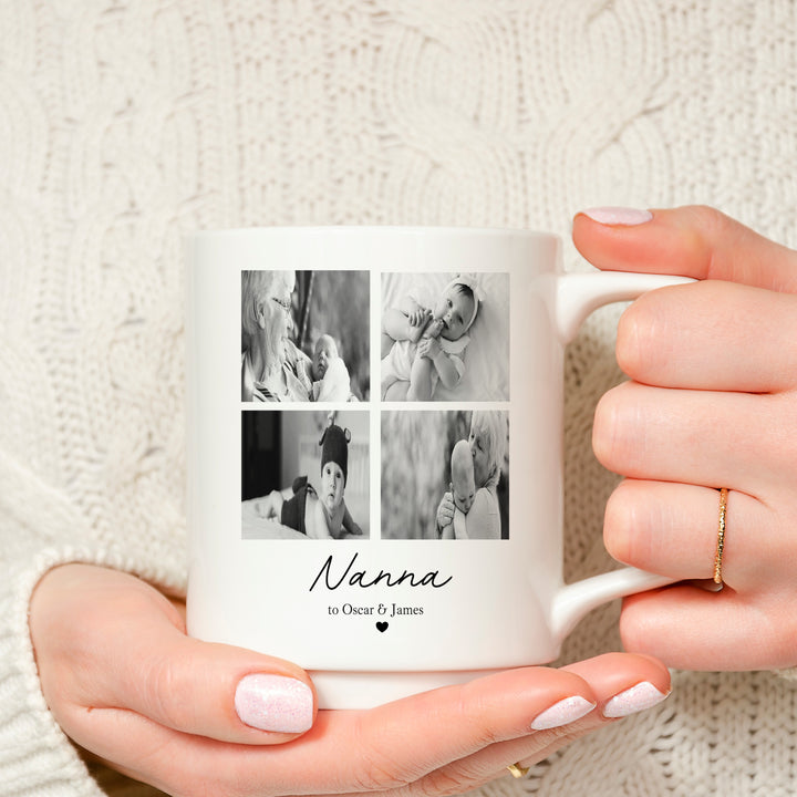 Personalised Photo Nanna To Mug