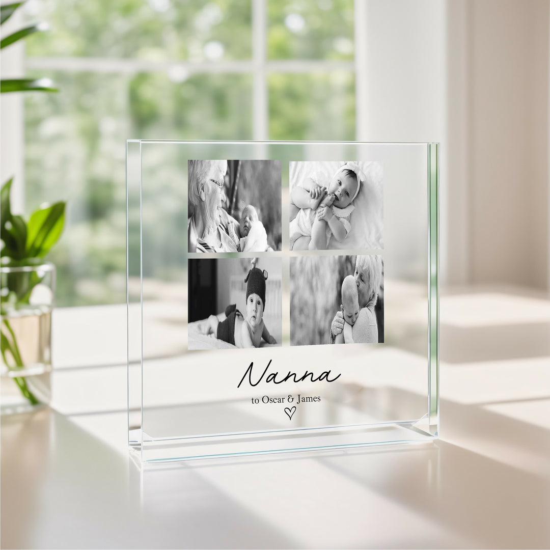 Personalised Photos Nanna Acrylic Block