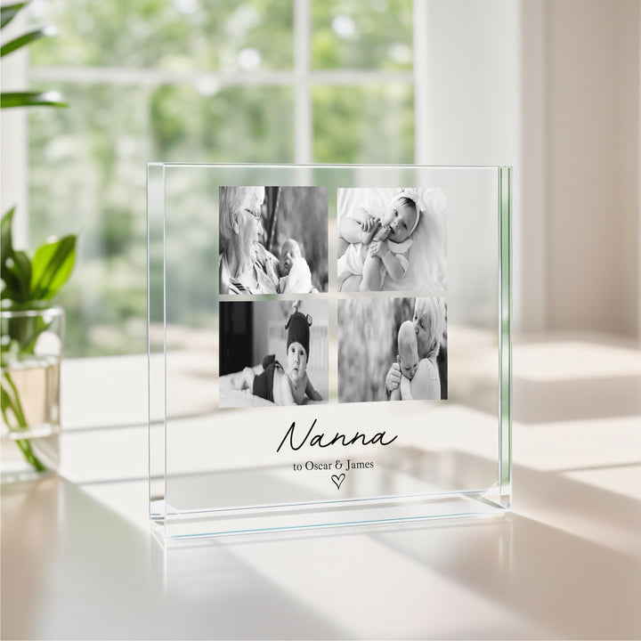 Personalised Photos Nanna Acrylic Block