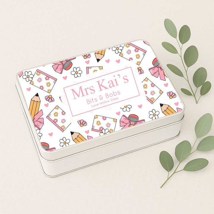 Personalised Pink Teacher&