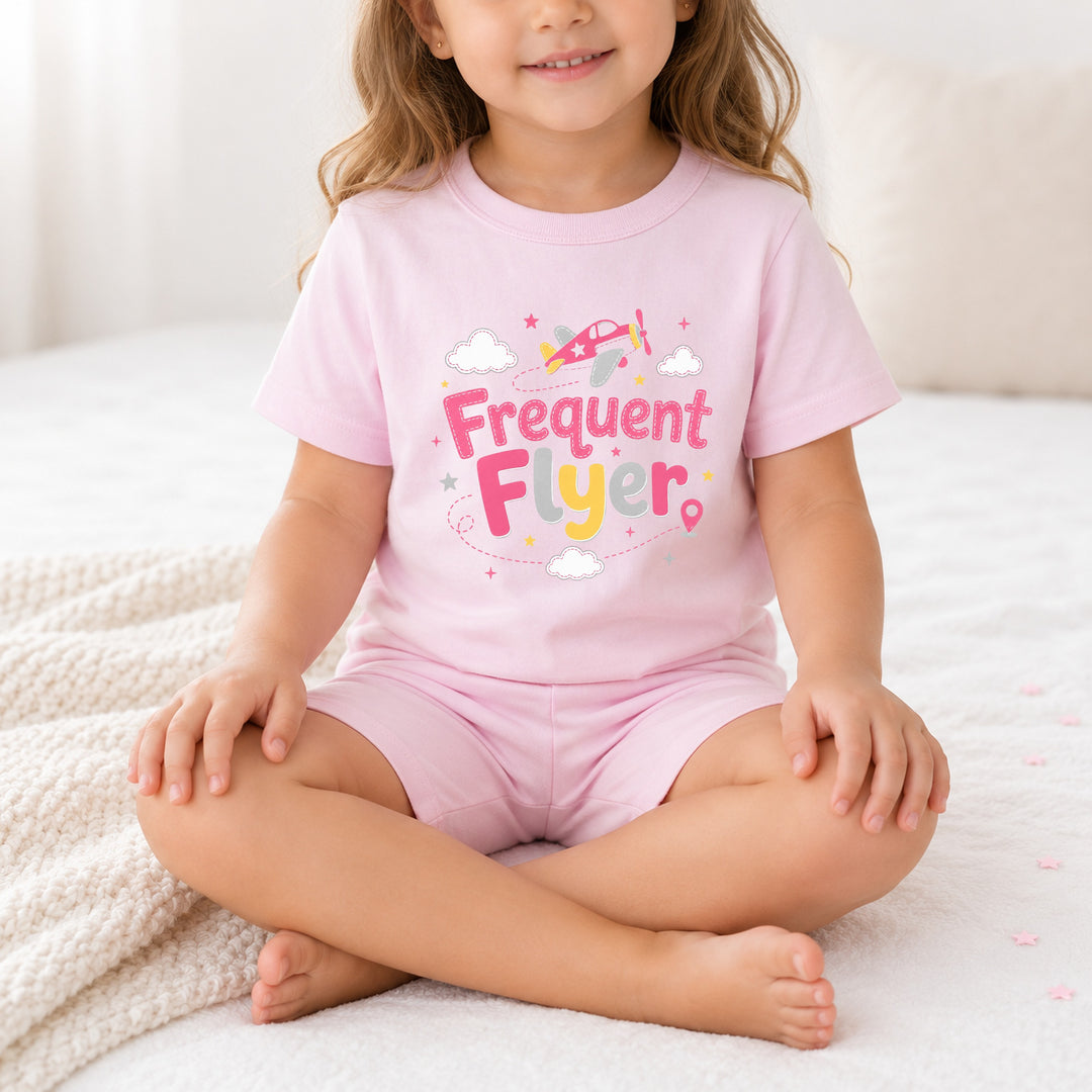 Frequent Flyer Kids Cotton Short Set