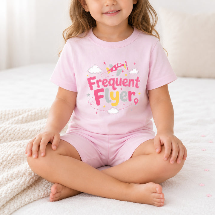 Frequent Flyer Kids Cotton Short Set
