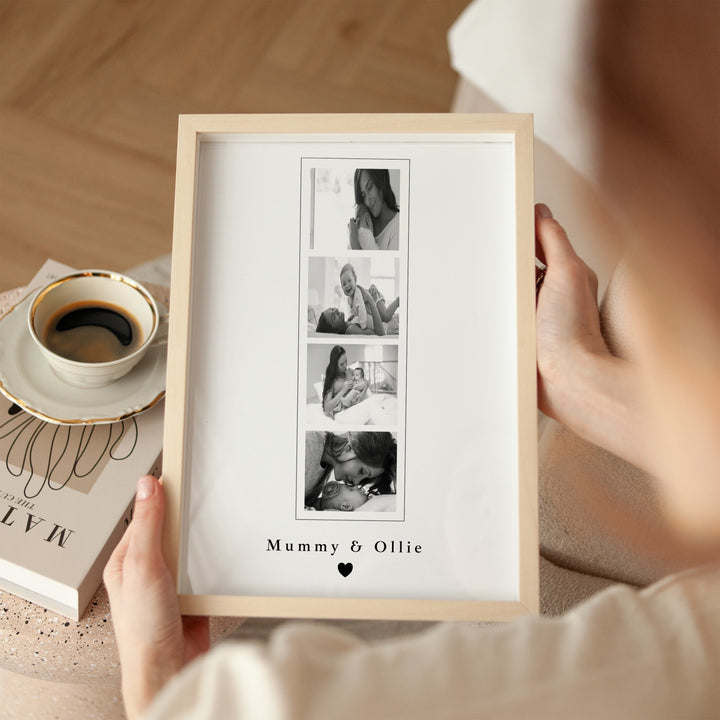 Personalised Photo Photo Strip Poster