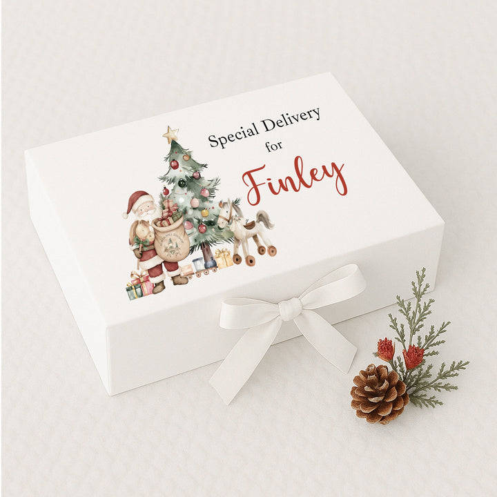 Personalised Santa &amp; Co Special Delivery Christmas Eve Box