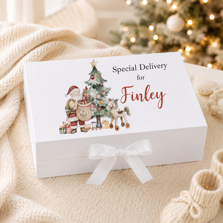 Personalised Santa &amp; Co Special Delivery Christmas Eve Box