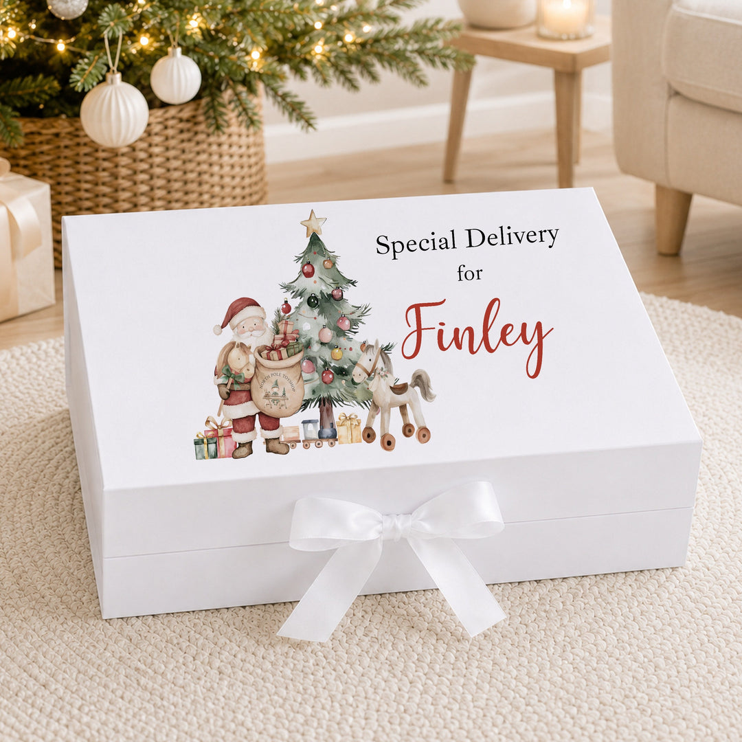Personalised Santa &amp; Co Special Delivery Christmas Eve Box