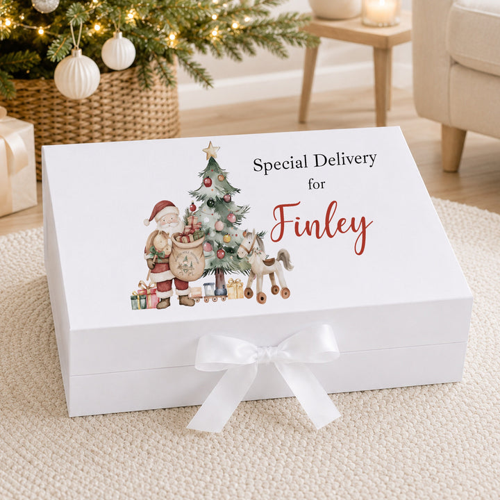 Personalised Santa &amp; Co Special Delivery Christmas Eve Box