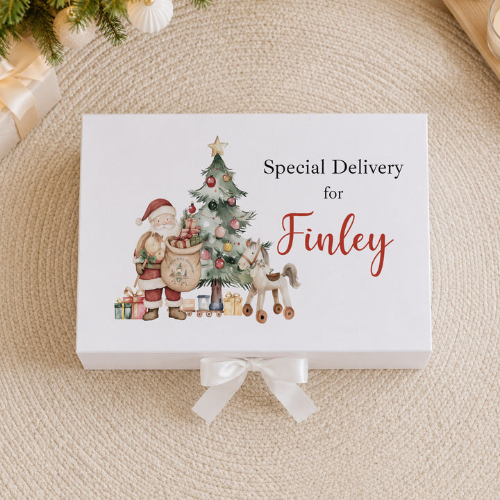 Personalised Santa &amp; Co Special Delivery Christmas Eve Box