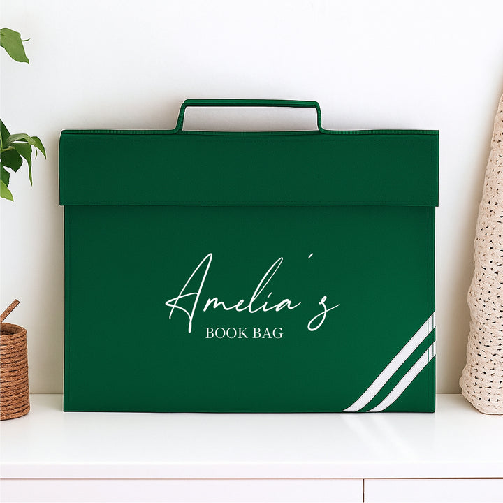 Personalised Classic School Book Bag