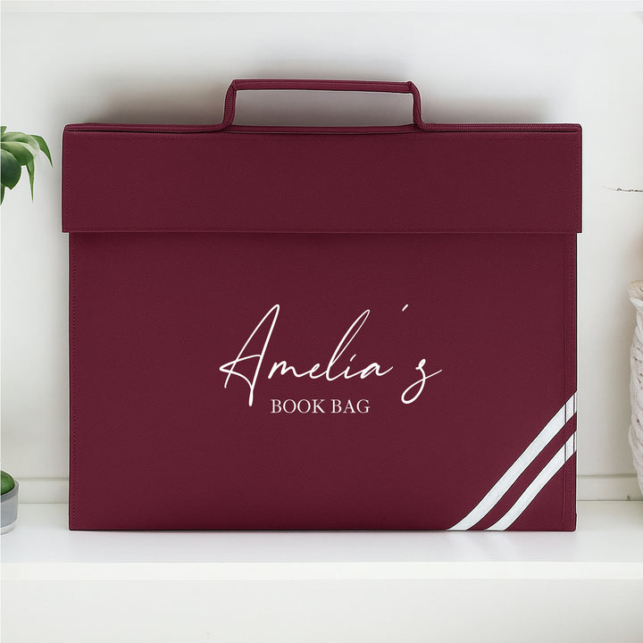 Personalised Classic School Book Bag