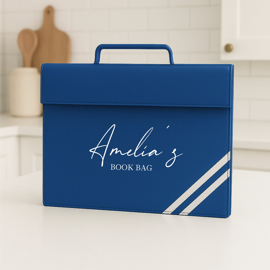 Personalised Classic School Book Bag