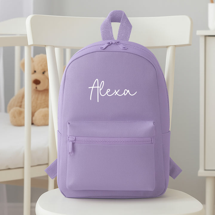 Personalised Script Name Toddler Backpack