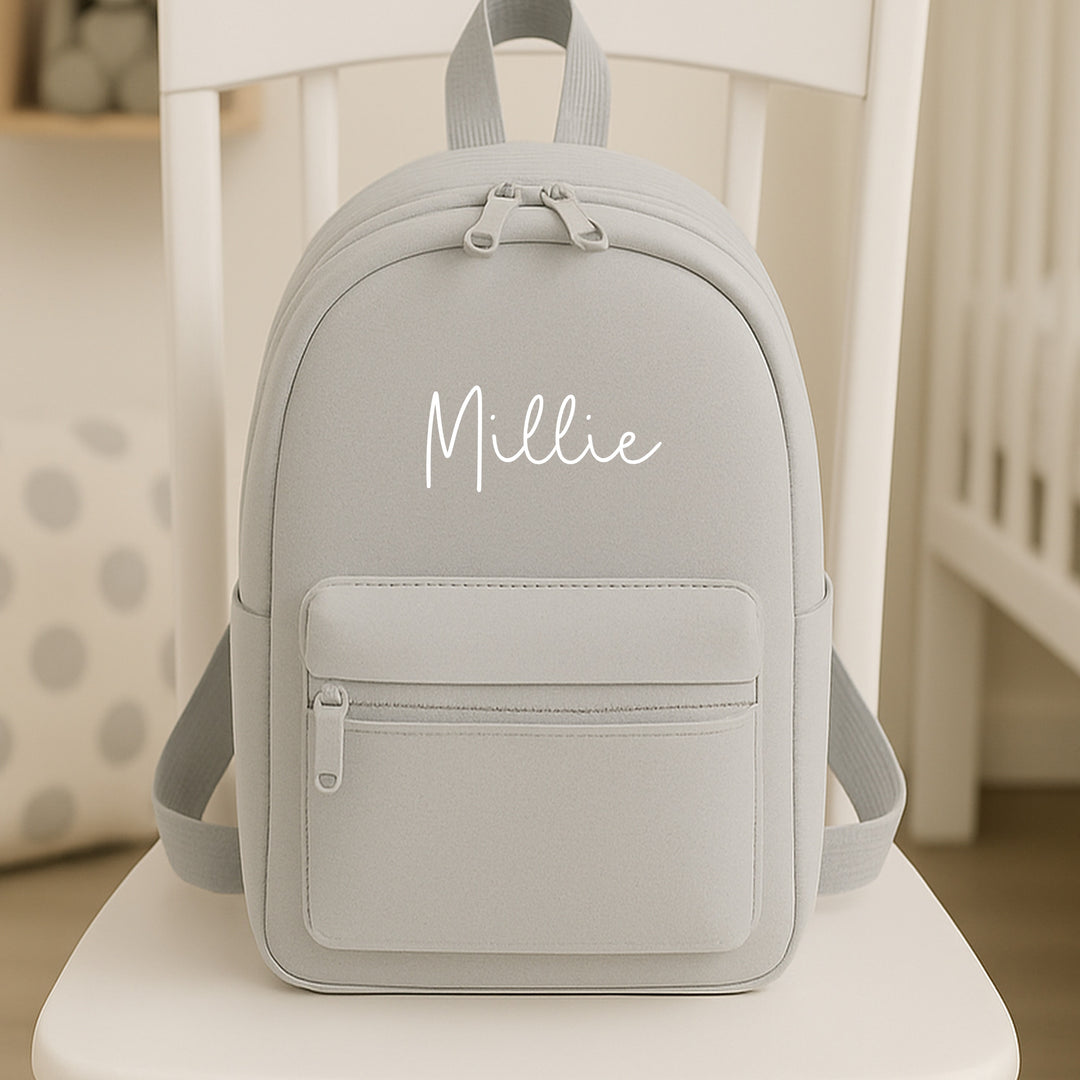Personalised Script Name Toddler Backpack