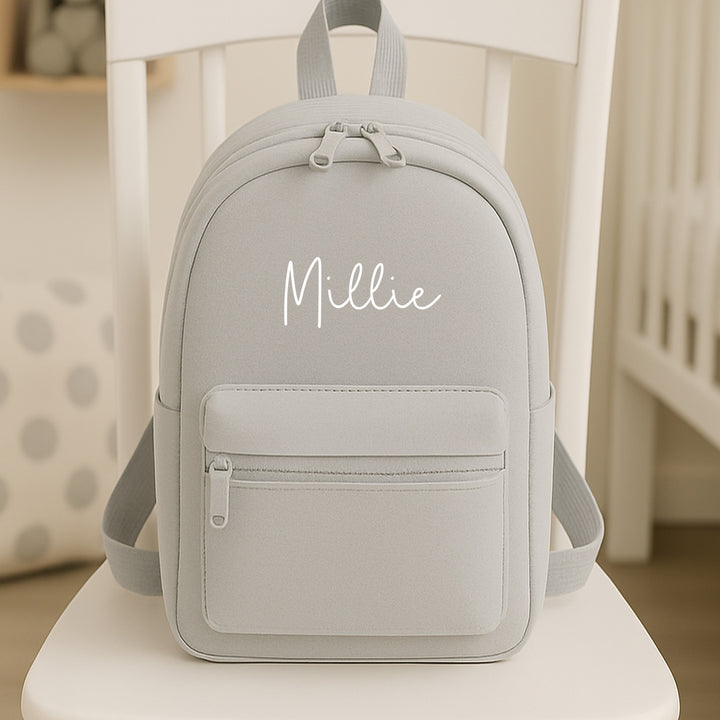 Personalised Script Name Toddler Backpack