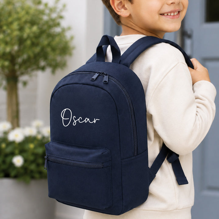 Personalised Script Name Toddler Backpack