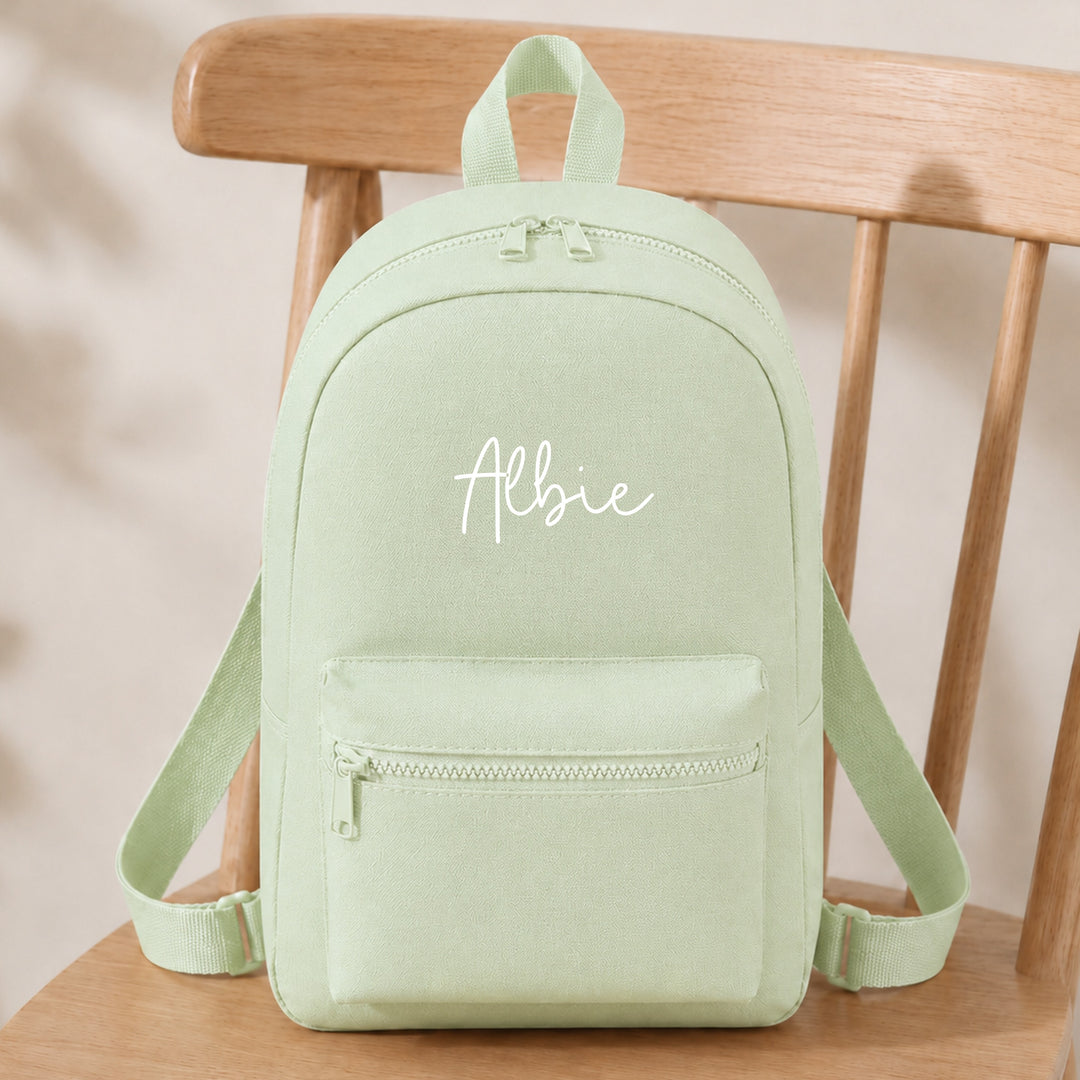 Personalised Script Name Toddler Backpack