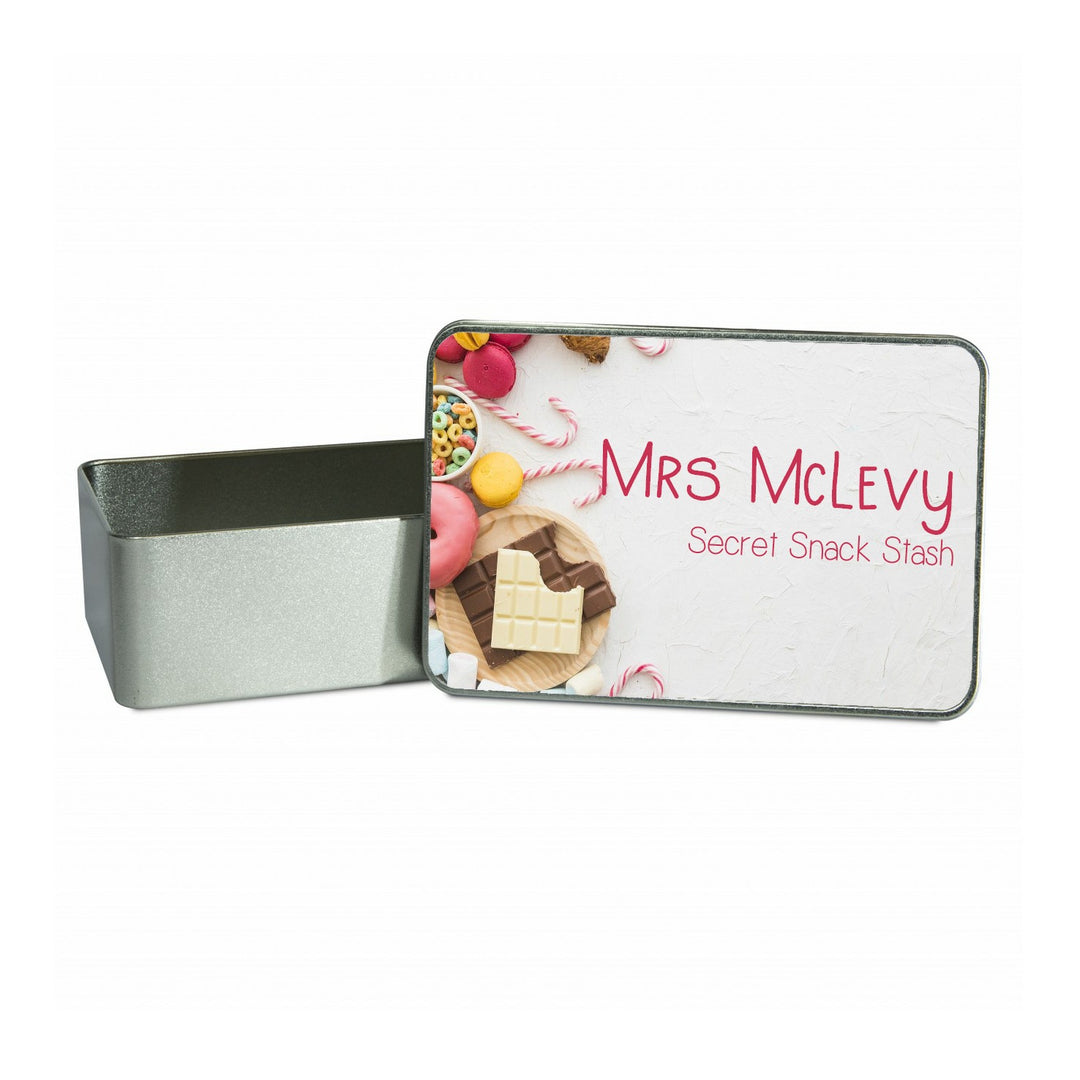 Personalised Teachers Treat Gift Tin