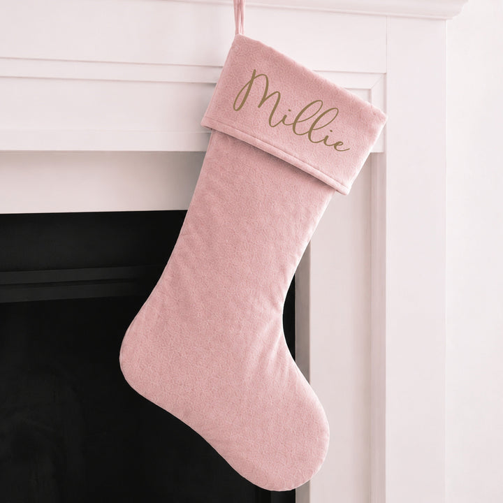 Personalised Name Christmas Sack or Matching Stocking